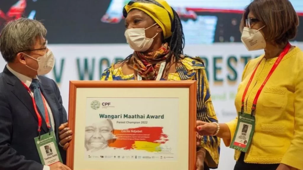 Mme Cécile Ndjebet remporte le prix Wangari Maathai